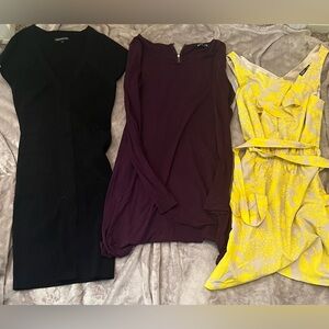Three Express dresses